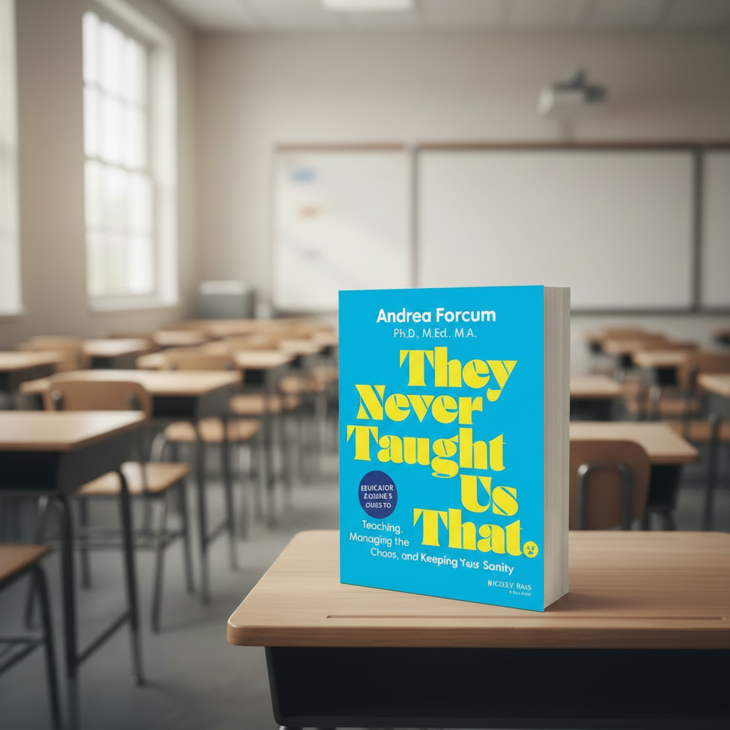 They Never Taught Us That: Educator Andrea's Guide to Teaching, Managing the Chaos, and Keeping Your Sanity
