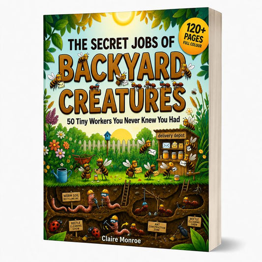 The Secret Jobs of Backyard Creatures — "50 Tiny Workers You Never Knew You Had"